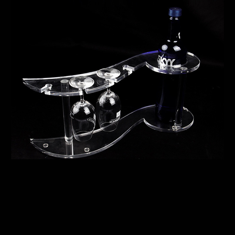 酒店專用亞克力紅酒展示架